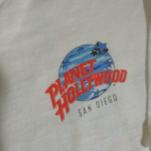 Vintage Planet Hollywood San Diego Windsurfing T-Shirt - Picture 4 of 8